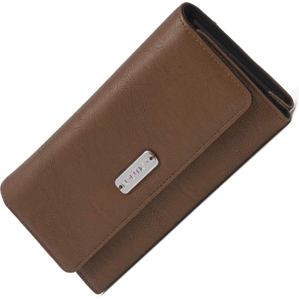 Women's Earth Money Manager RFID Slim Wallet Card Holder with Coin